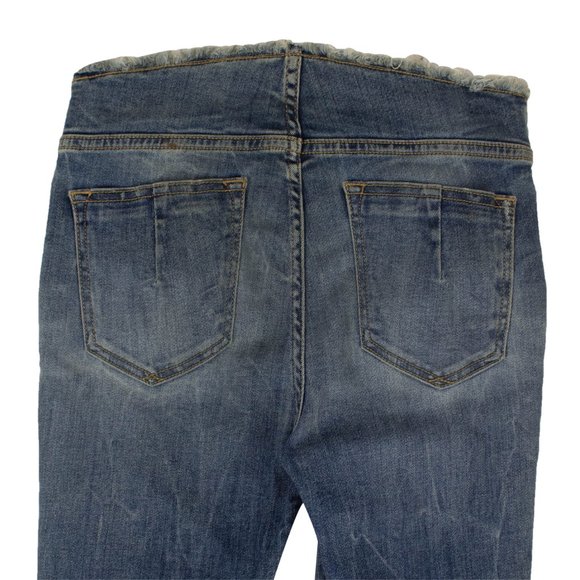 NEW UNRAVEL PROJECT Denim Lace-Up Skinny Jeans Size 26 $895 - Picture 6 of 7